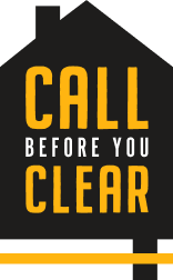 Call before you clear logo
