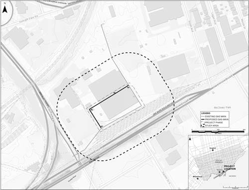 East Harbour Relocation Project Map