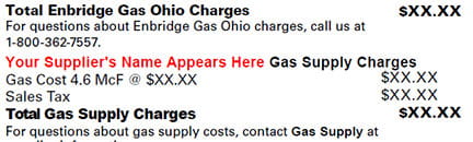 Energy choice agreement bill example