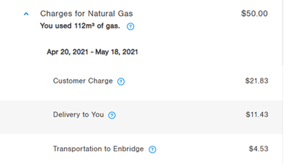 Understanding your bill via My Account