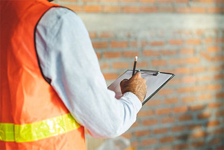 Man making notes 
